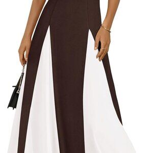 Spaghetti Strap Backless Summer Dresses for Women 2025 Flowy Maxi Dresses Sleeve